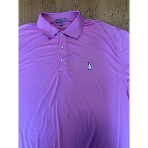 MacArthur Golf Club Peter Millar  Summer Comfort Shirt Pink Xlarge See Measurmet